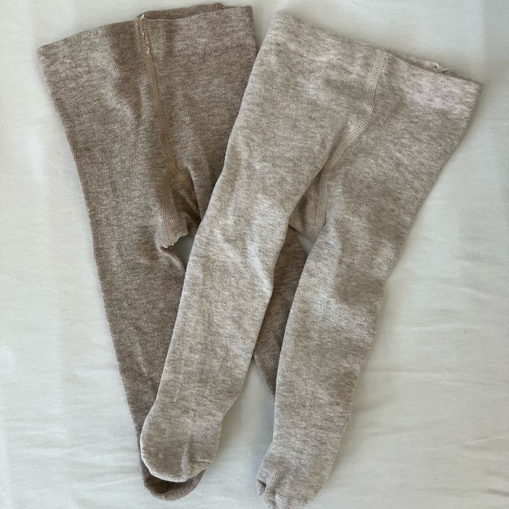 H&M Tan Underwear & Socks Cozy Knit